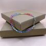 Rainbow S Crystal Bracelet, thumbnail 3 of 8