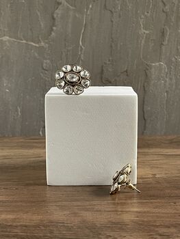 Floria Polki Stud Earrings, 5 of 6