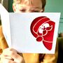 Papercut Santa Christmas Card, thumbnail 3 of 6