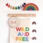 'Wild And Free' Wall Hanging, thumbnail 3 of 4