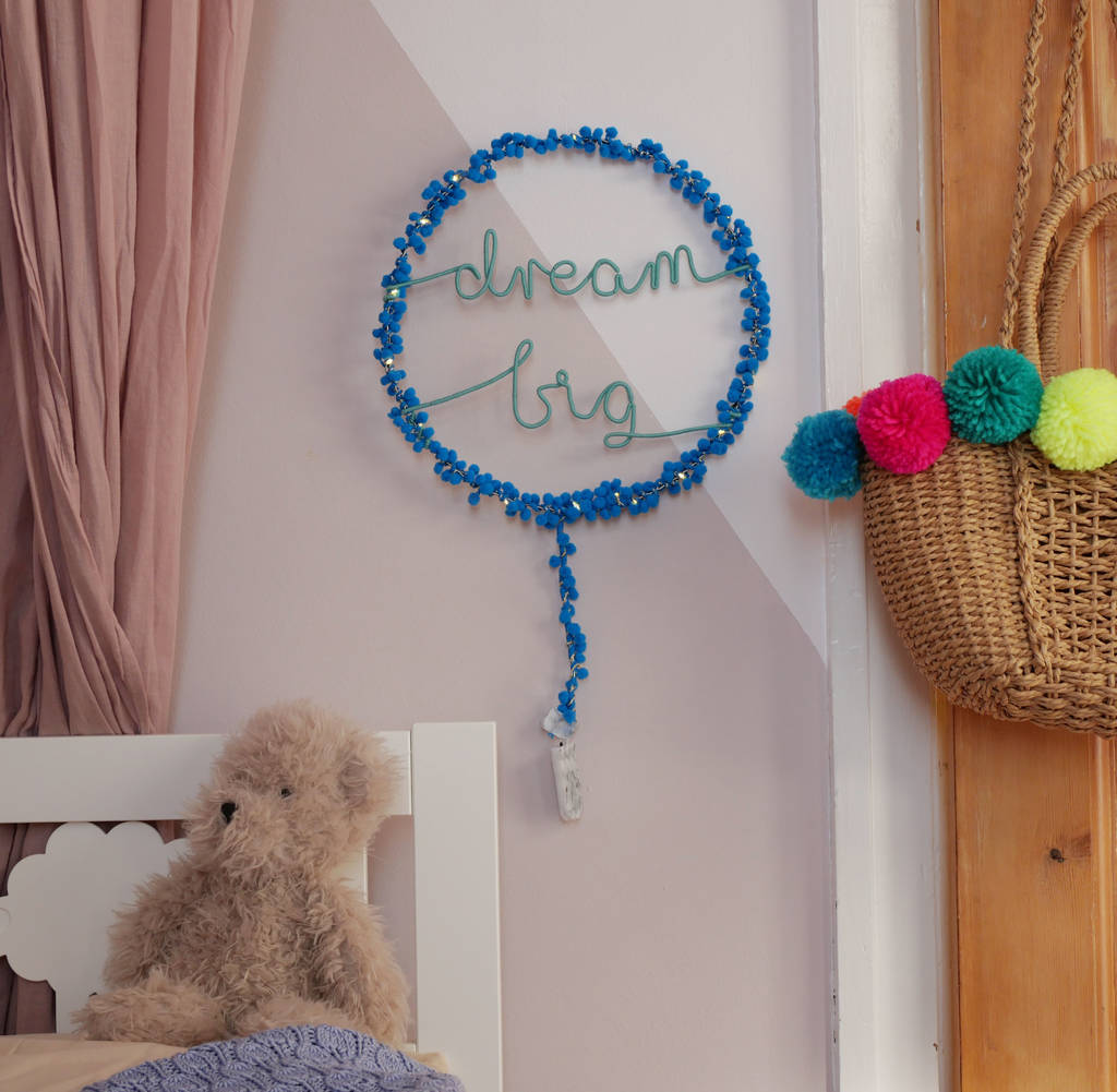 Dream Big Fairy Light Decoration, Gift For New Baby, 1 of 8