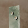 Sakura Flower Stud Earrings, thumbnail 2 of 5