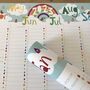 2023 Large Rainbow Wall Planner Calendar, thumbnail 3 of 7