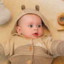 Personalised Knitted Bear Two Piece Baby Clothing Set, thumbnail 9 of 10