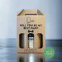 Personalised Wedding Best Man/Groomsman Beer Bottle Carrier/Bottle Opener, thumbnail 1 of 3