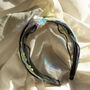 Netted Sequin Headband, thumbnail 2 of 3