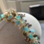 Turquoise Halo Headpiece, thumbnail 11 of 12