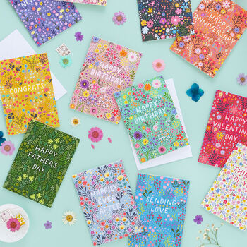 Floral Mother's Day Card 'Love You Mum', 3 of 5