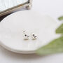 Luxury Sterling Silver Heart Earrings For Daughter, thumbnail 2 of 3