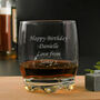 Any Message Engraved Whisky Glass, thumbnail 4 of 6