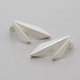 Deco Double Kite Stud Earrings, thumbnail 3 of 11