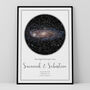 The Night We Said I Do Personalised Star Map Print Wedding Gift, thumbnail 3 of 12