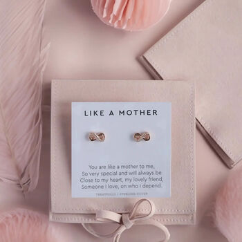 Like A Mother Earrings Studs, 4 of 12