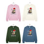 Everything's Fine Tangled Cat Christmas Sweatshirt, thumbnail 4 of 8