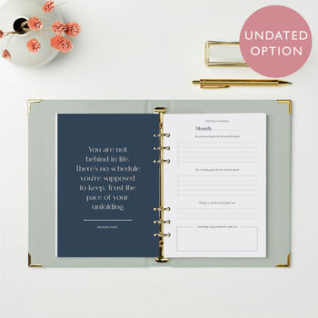 Personalised Make It Happen Life Planner, 11 of 12