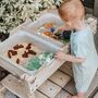 Personalised Outdoor Wooden Sensory Table, thumbnail 1 of 6