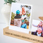 Personalised Father's Day Wooden Desk Tidy / Photo Holder, thumbnail 3 of 5
