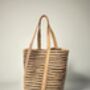 Jute Basket Tote Bag, Three Colours Available, thumbnail 3 of 8