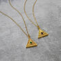Triangle Eye Charm Necklace, thumbnail 1 of 3