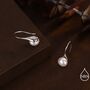 Genuine Freshwater Pearl Drop Hook Earrings, thumbnail 11 of 11