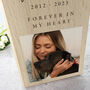 Personalised Solid Wooden Photo Pet Memorial Tea Light Holder 13cm H X Five.5cm W X Five.5cm D, thumbnail 3 of 6