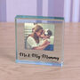 Personalised Me And My Mummy Glass Photo Block, thumbnail 3 of 3
