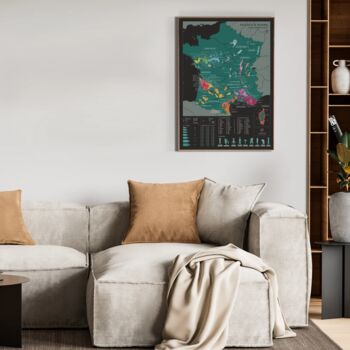 Scratch Off Wine Map France, 5 of 6