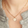 Personalised Heart Chain Necklace, thumbnail 1 of 9