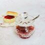 Antique Edinburgh Crystal Cut Glass Lidded Jam / Preserve Pot ~ Five, thumbnail 1 of 11