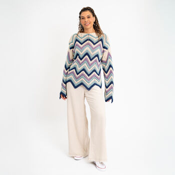 Striped Chevron Jumper Crochet Kit, 2 of 12