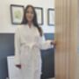 Personalised Unisex Towelling Cotton Bath Robe Gown, thumbnail 4 of 10
