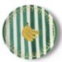Banana Stripe China Plate, thumbnail 6 of 6