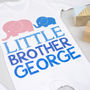 Personalised Big Sister And Little Brother Elephant Set, thumbnail 2 of 3