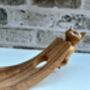 Wooden Cat Wine Bottle Holder Tabletop Wine Rack Gift, thumbnail 3 of 9