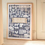 How To Cook Everything A2 Kitchen Print, thumbnail 2 of 8