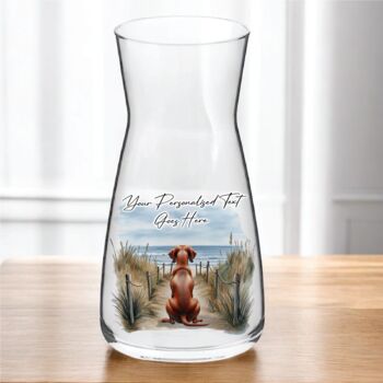 Personalised Vizsla Dog Beach Walk Collection, 7 of 8