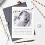 Personalised Photo Birth Announcements, thumbnail 3 of 5
