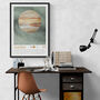 Jupiter Solar System Space Art Print, thumbnail 1 of 4