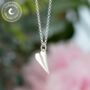 Sterling Silver Paper Plane Necklace, thumbnail 2 of 11