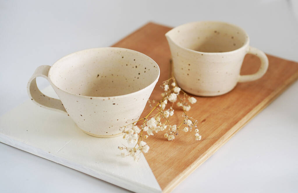 Handmade Mug And Jug Set By Bon Design