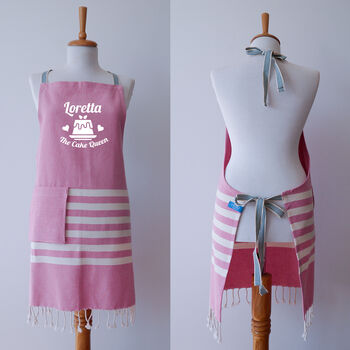 Personalised Apron, Tea Towels, 2nd Anniversary Gift, 6 of 11
