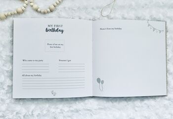 Baby Record Book | Baby Memory Book | Baby Journal, 9 of 11