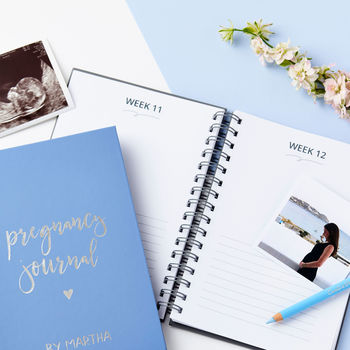 Personalised Weekly Pregnancy Journal, 3 of 9