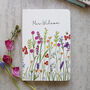 Personalised Thank You Teacher Wildflower Notebook, thumbnail 8 of 10