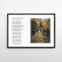 Anniversary Personalised Photo Poem Print, thumbnail 4 of 8