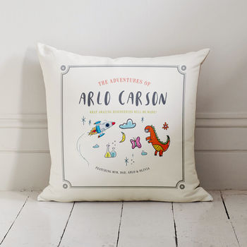Personalised Child's Storybook Cushion, 4 of 7