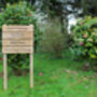 Multiple Direction Oak Sign Post, Up To Four Tier, thumbnail 8 of 8