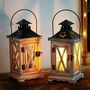 Two Vintage Decorative Lantern Candle Holder, thumbnail 1 of 9