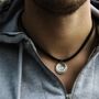 Men's Flippy Disk Necklace, thumbnail 9 of 11
