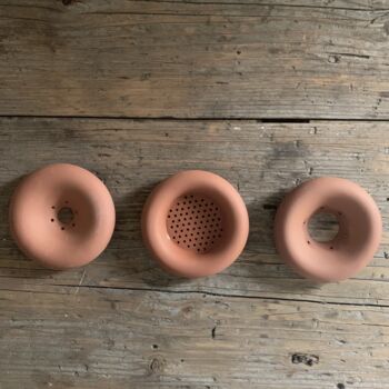 Set Of Three Terracotta Seed Sprouters, 2 of 4